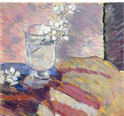 BLOSSOM BRANCH IN A GLASS