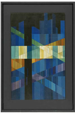 CIUDADELA XI, 1967. by Robert Salomon Gessner - Auction record, sale price, and art valuation. Compare with similar artists and explore comparable artworks.
