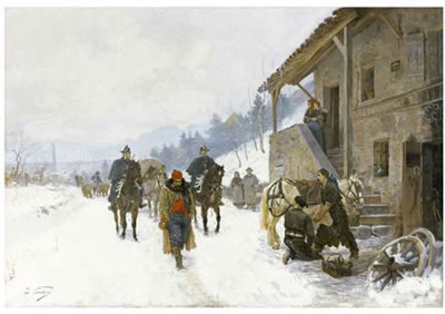 Sample artwork by Edouard Castres (1838 - 1902), known for painting - View similar artists and auction records