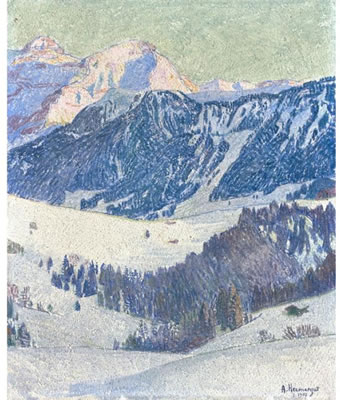 MOUNTAIN LANDSCAPE, 1907