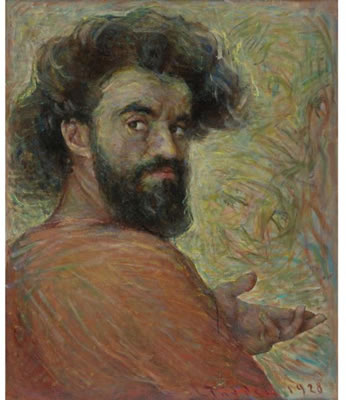 Portrait of Luigi Taddei: Self-portrait