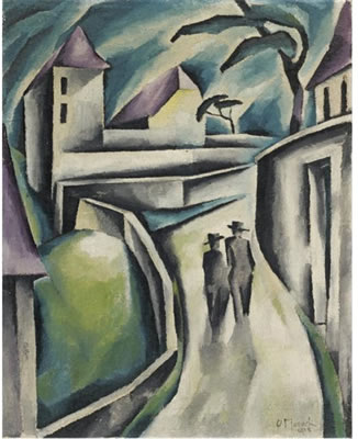 TWO MEN ON A STREET