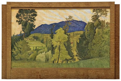 LANDSCAPE IN THE VALAIS
