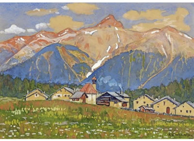 SUSAUNA; MOUNT ESAN (ENGADIN)