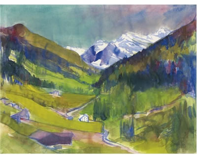 SERTIGTAL; VILLAGE IN THE GRISONS by Hans Rohner - Auction record, sale price, and art valuation. Compare with similar artists and explore comparable artworks.