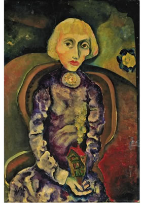 PORTRAIT OF A LADY (THE ARTIST'S MOTHER), 1958
