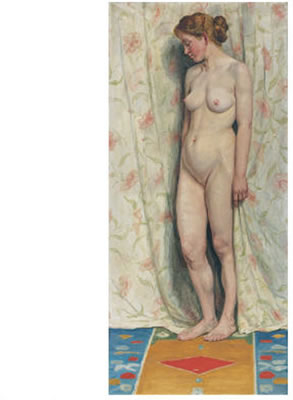 STANDING FEMALE NUDE, 1904