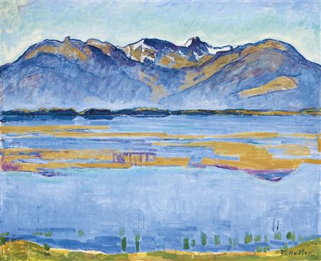 MONTANALANDSCHAFT MIT BECS DE BOSSON UND VALLON DE RÉCHY