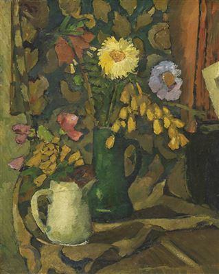 BLUMENSTILLLEBEN by Johann Robert Schurch - Auction record, sale price, and art valuation. Compare with similar artists and explore comparable artworks.
