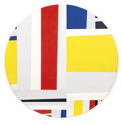 RELATIONAL PAINTING TONDO NO. 18 by Fritz Glarner - Auction record, sale price, and art valuation. Compare with similar artists and explore comparable artworks.