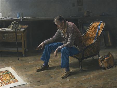 PORTRAIT DES MALERS MARTIN CHRIST