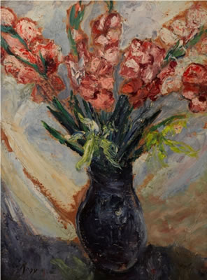 Vase and Flowers