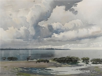 Untitled (Landscape of Shore Line)