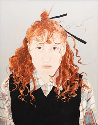 Portrait of Cressida Campbell: Untitled (Self-Portrait) 1983