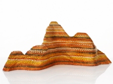 Striated Landscape - Sunset 2004 by Lionel Bawden - Auction record, sale price, and art valuation. Compare with similar artists and explore comparable artworks.