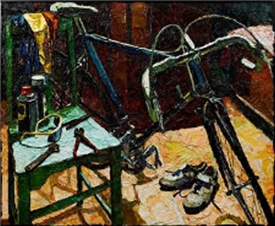 Racing Cycle 1994 by Robert Barnes - Auction record, sale price, and art valuation. Compare with similar artists and explore comparable artworks.