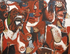 Bar Room Brothel by Michael Nicholls - Auction record, sale price, and art valuation. Compare with similar artists and explore comparable artworks.