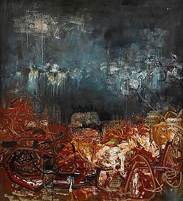27, 1962 by Daryl Hill - Auction record, sale price, and art valuation. Compare with similar artists and explore comparable artworks.