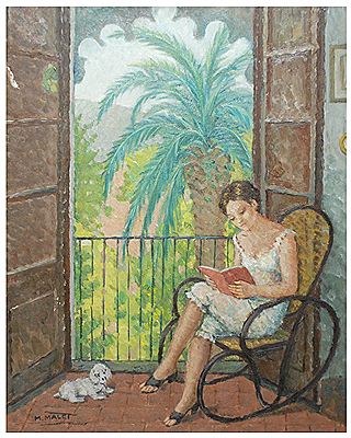 Sample artwork by Merce Malet (Born 1918), known for painting - View similar artists and auction records