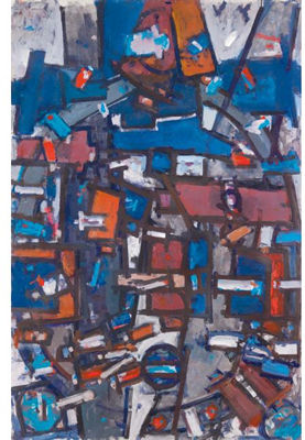 Sample artwork by Roger Kemp (1908 - 1987), known for painting - View similar artists and auction records
