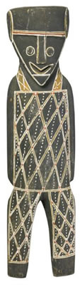 Sample artwork by Lipundja (1912 - 1968), known for aboriginal (bark) painting, sculpture - View similar artists and auction records