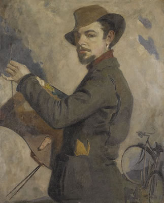 Sample artwork by Charles William Bush (1919 - 1989), known for landscape painting, watercolor, war artist - View similar artists and auction records