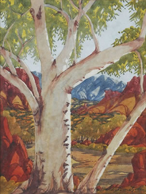 UNTITLED (CENTRAL AUSTRALIAN LANDSCAPE)
