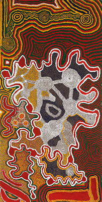 WILKINKARRA (LAKE MACKAY) by Donkeyman Lee Tjupurrula - Auction record, sale price, and art valuation. Compare with similar artists and explore comparable artworks.