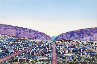 Sample artwork by Walter Ebatarinja (1915 - 1969), known for aboriginal art - View similar artists and auction records