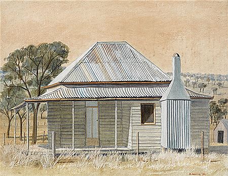 Weatherboard Cottage Near Sandy Flat, N.S.W. 1970