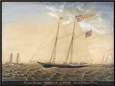Sample artwork by Jurgen Huge (1809 - 1878), known for naive ship portrait-harbor, landscape - View similar artists and auction records