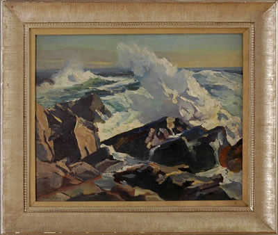 WAVES CRASHING