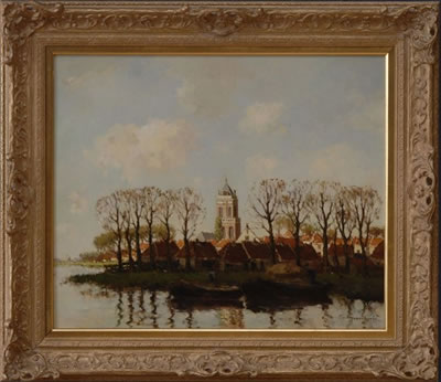 Dutch Village Landscape