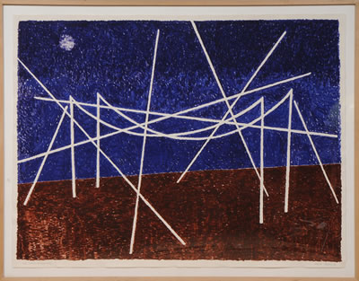 Rope Drawing #69 (Bridge)