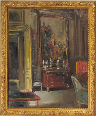 Mrs. Cornelius Vanderbilt's Salon, New York, 1939