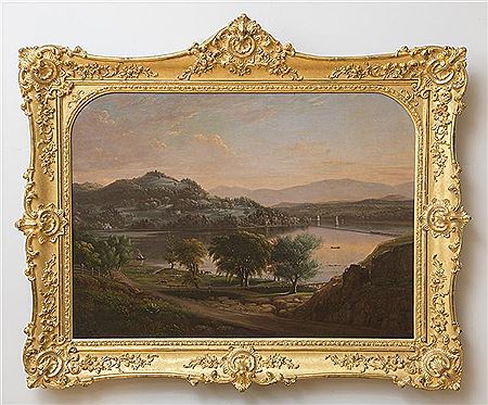 VIEW OF MOUNT MERINO AND SOUTH BAY, HUDSON, NY, AUTUMN TWILIGHT by Henry Ary - Auction record, sale price, and art valuation. Compare with similar artists and explore comparable artworks.