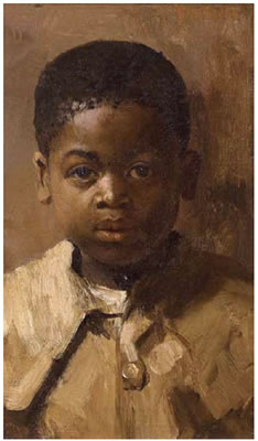 Head of a Young Boy