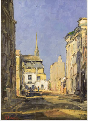 Keerom Street, Cape Town by Pieter William Frederick Wenning - Auction record, sale price, and art valuation. Compare with similar artists and explore comparable artworks.