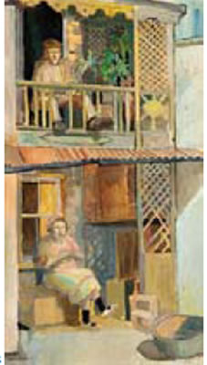 Oppie Stoep by Alexander Cecil Podlashuc - Auction record, sale price, and art valuation. Compare with similar artists and explore comparable artworks.