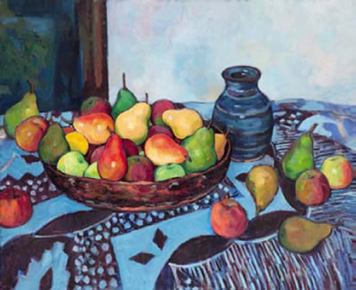 Still Life with Apples and Pears
