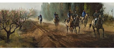 Sample artwork by Marie Vermeulen Breedt (Born 1954), known for figurative painting and sculpture in a neo-impressionist style, with a focus on the female figure and human situations. - View similar artists and auction records