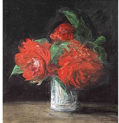 A Vase of Roses
