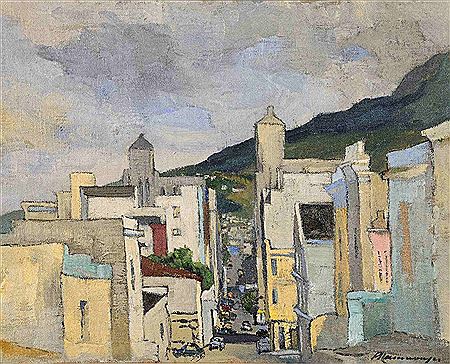 Bo-Kaap by Piet Kannemeyer - Auction record, sale price, and art valuation. Compare with similar artists and explore comparable artworks.