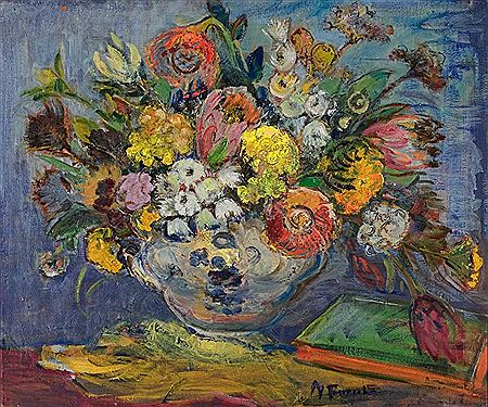 Proteas in a Vase