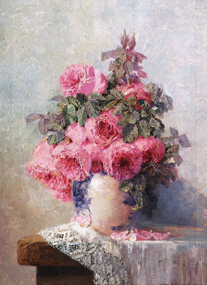 Sample artwork by Max Theodore Streckenbach (1863 - 1936), known for still life, landscape paintings - View similar artists and auction records