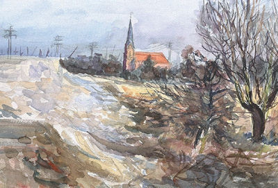 A view of the Gertruden church