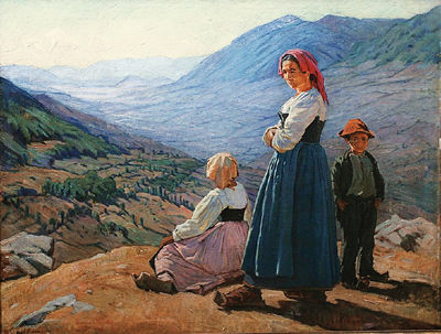 Sample artwork by Axel Simonsen (1884 - 1962), known for painting - View similar artists and auction records