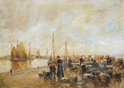 Sample artwork by Hans Harlander (1880 - 1943), known for expressionist paintings - View similar artists and auction records