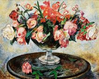 Rosenstrauß mit Orchideen und Flieder by Paul Burck - Auction record, sale price, and art valuation. Compare with similar artists and explore comparable artworks.