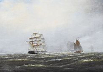 Marine mit Fregatte und Seglern by Alfred (Professor) Jensen - Auction record, sale price, and art valuation. Compare with similar artists and explore comparable artworks.